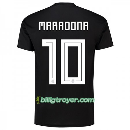 Billige Fotballdrakter Argentina Maradona 10 VM 2018 Bortedraktsett